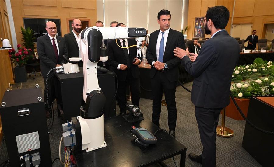 Egypt unveils first locally developed industrial robot with 80% local content